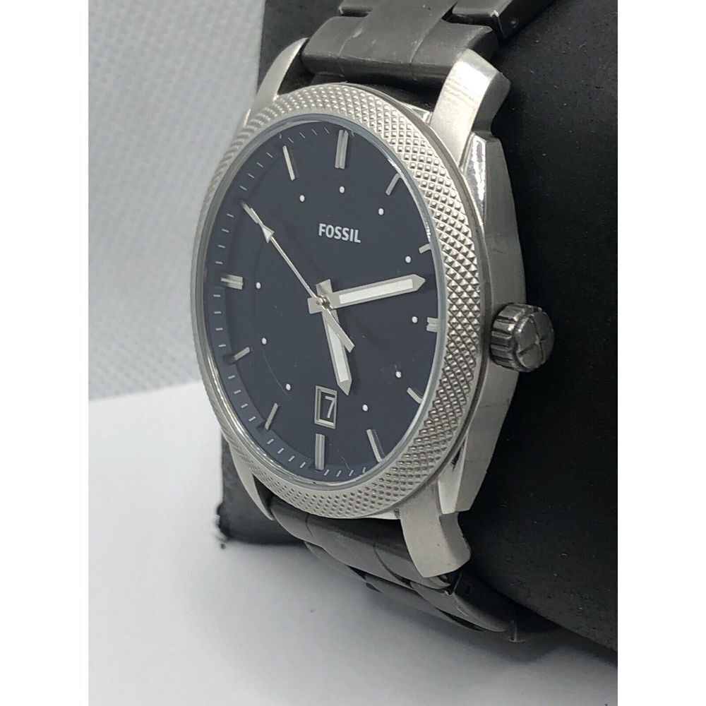 Fossil FS4774 Men's Stainless Steel Analog Black Dial Quartz Genuine Watch OP625 - Picture 2 of 9
